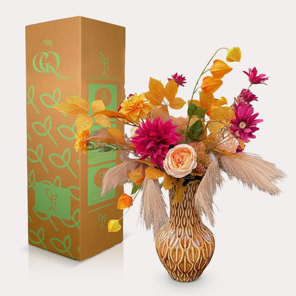 Kunstbloemen - Boeket - L - Peachy - 90cm